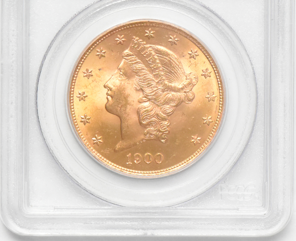 Seven 1900 PCGS MS-64