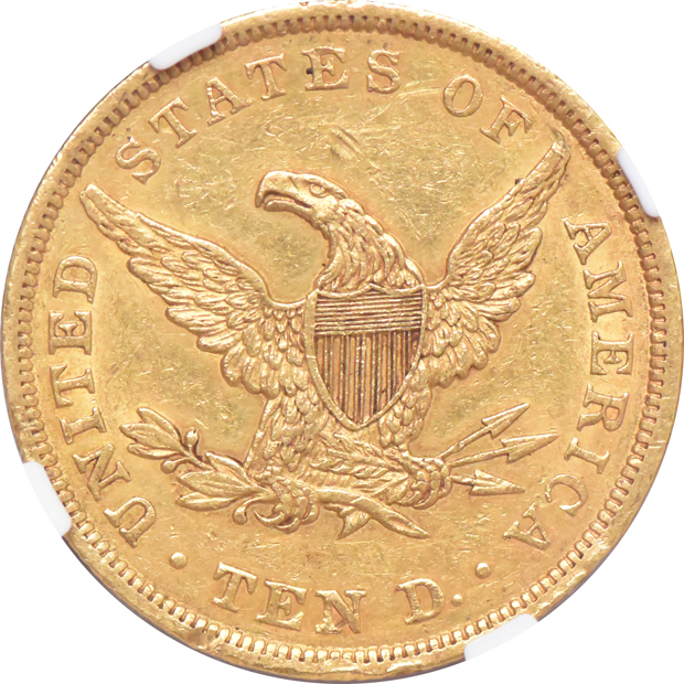 1839 Head of 1838 NGC AU-58