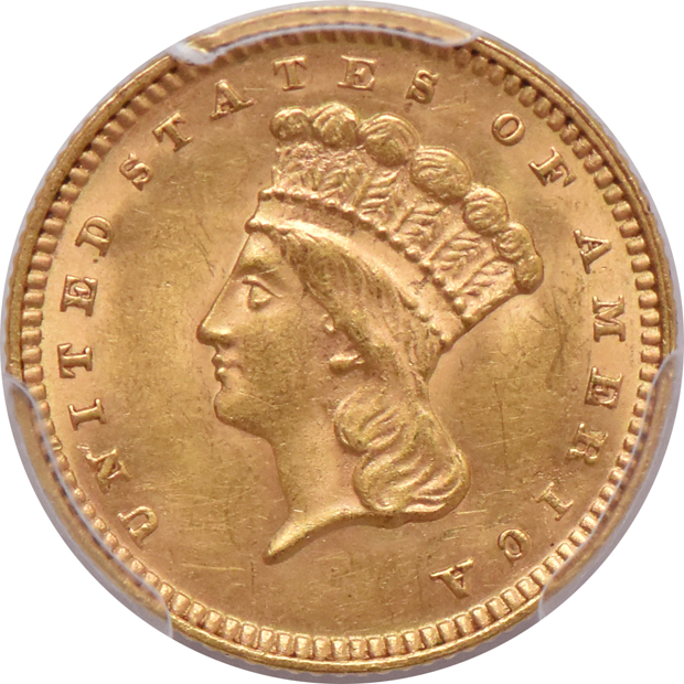 1862 and 1874 PCGS MS-62