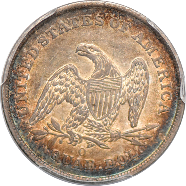 1840-O No Drapery PCGS AU-53