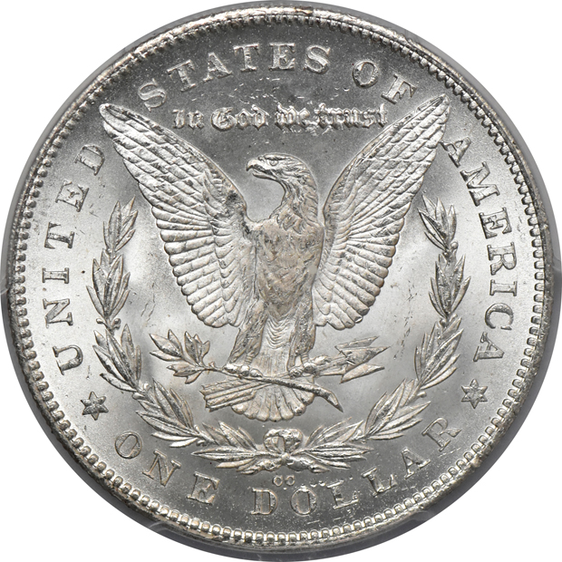 1880/79-CC Reverse of 1878 PCGS MS-64 CAC
