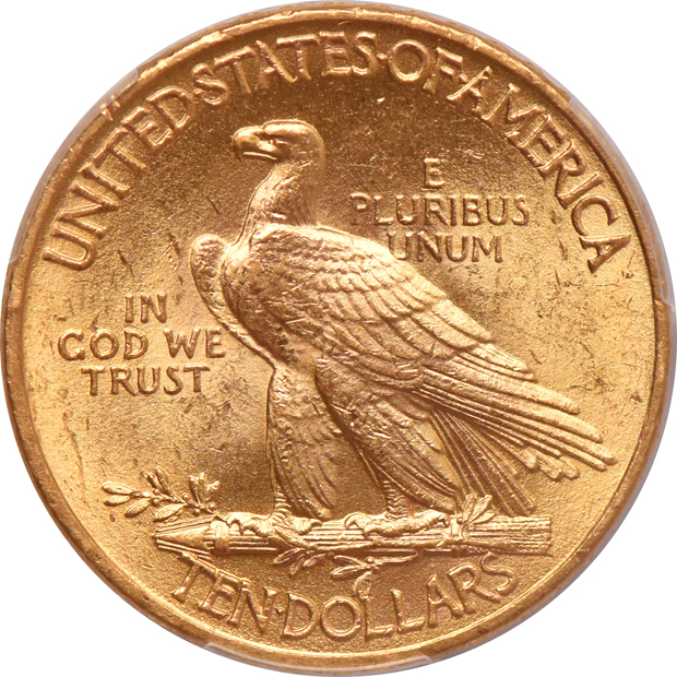 1911 PCGS MS-62 (labeled incorrectly)