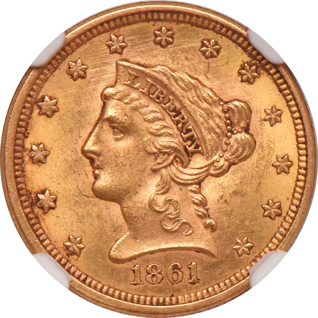 1855 NGC MS-61