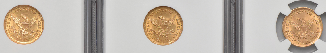 1901, 1905, and 1907 NGC MS-65