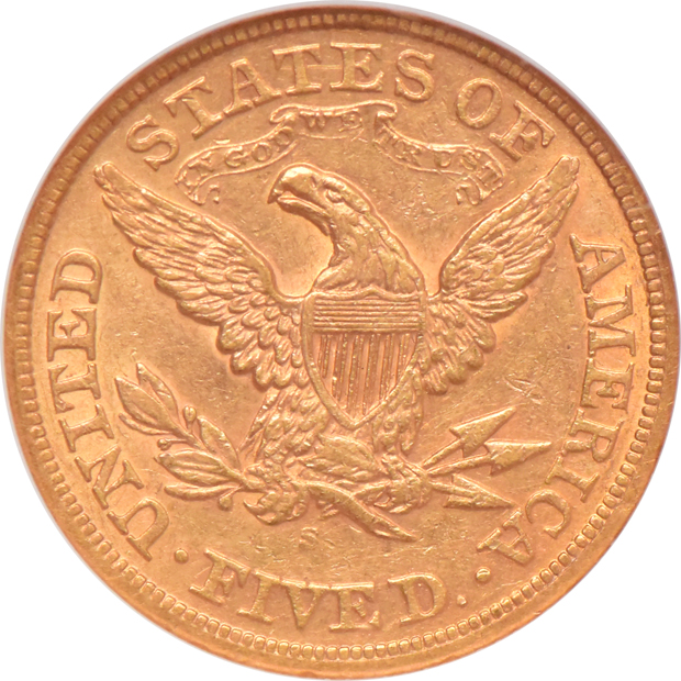 1873-S NGC AU-53