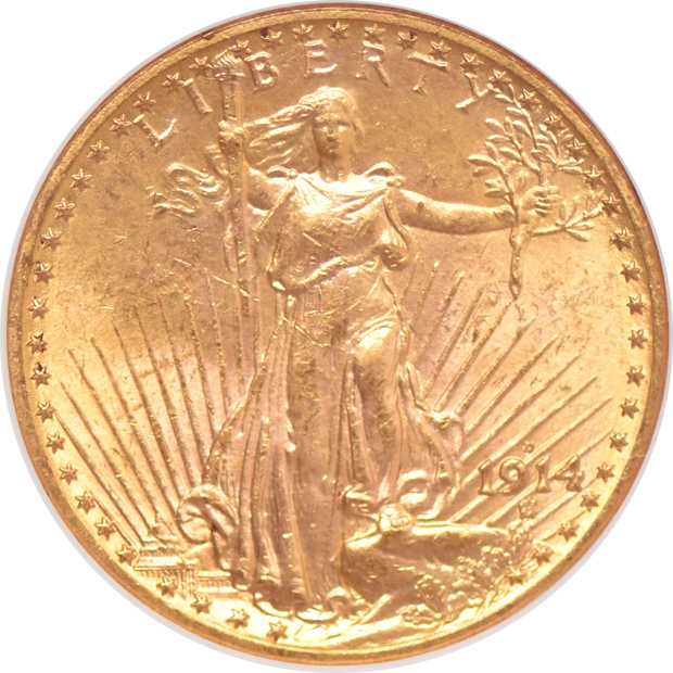 1908 No Motto PCGS (green label), and a 1914-D NGC, both MS-63