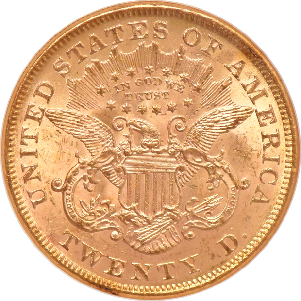 1873 Open 3 MS-61, and an 1873-S Closed 3 XF-45, both NGC