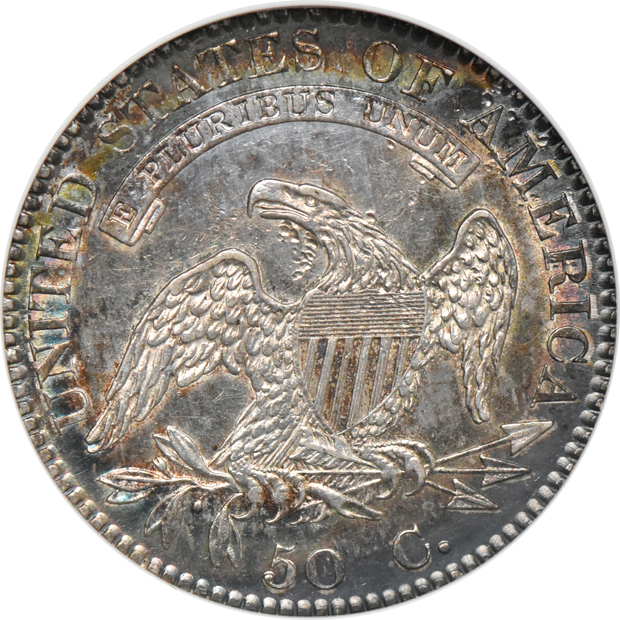1819 O-114 AU details/damaged, and an 1821 O-101 AU details/cleaned, both ANACS