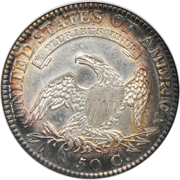 1819 O-114 AU details/damaged, and an 1821 O-101 AU details/cleaned, both ANACS