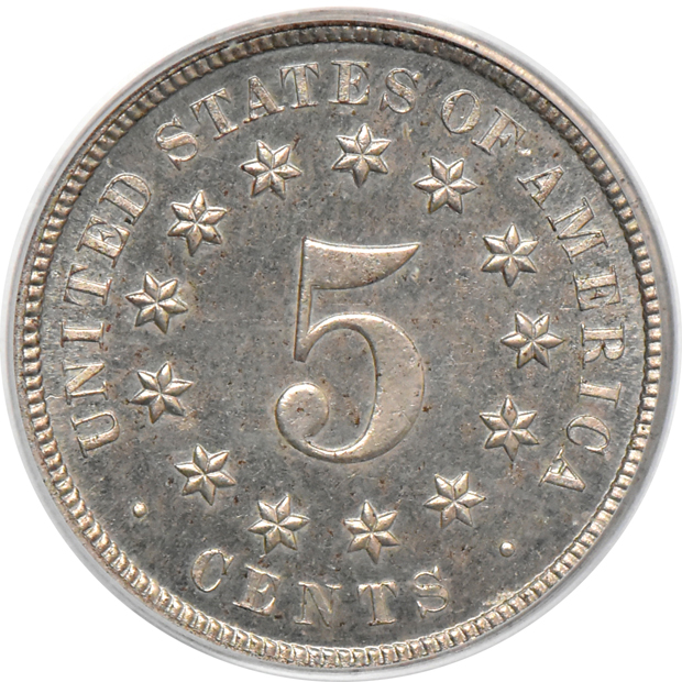 Two 1873 Closed 3 PR-64, both PCGS (green label)