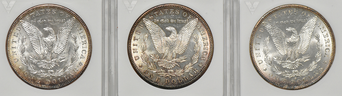 Twenty 1881-S ANACS MS-64