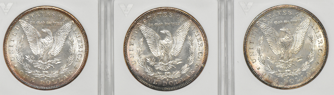 Twenty 1881-S ANACS MS-64