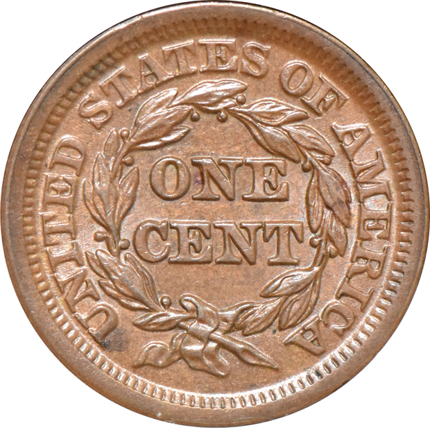 1853 NGC MS-65 BN