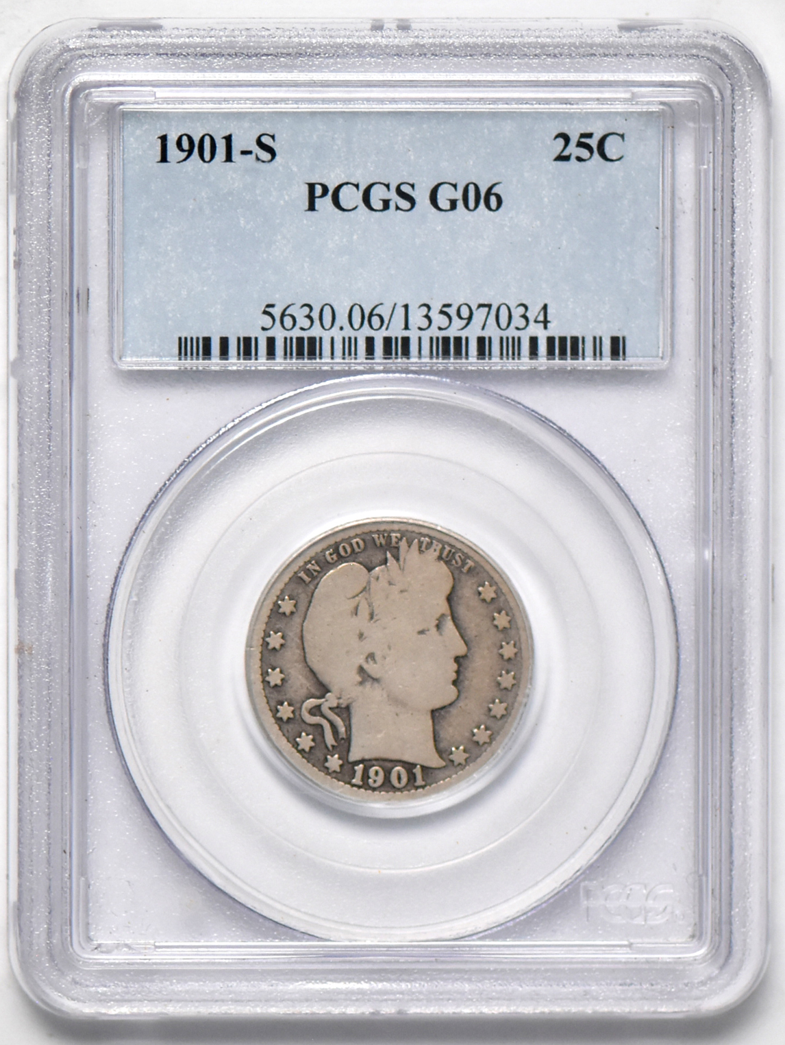 Collection of Barber quarters in a complete Dansco 7130 album