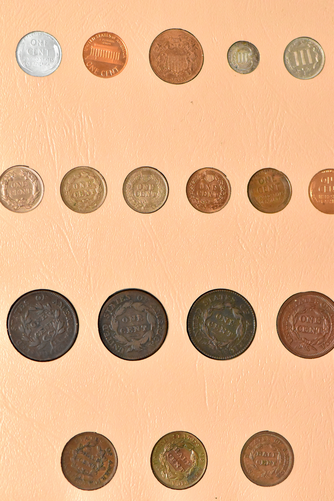 Collection of United States type coin in a complete Dansco 7070 album