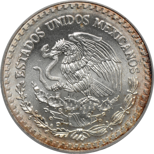 Mexico - 1998-Mo 1 onza - PCGS MS-67
