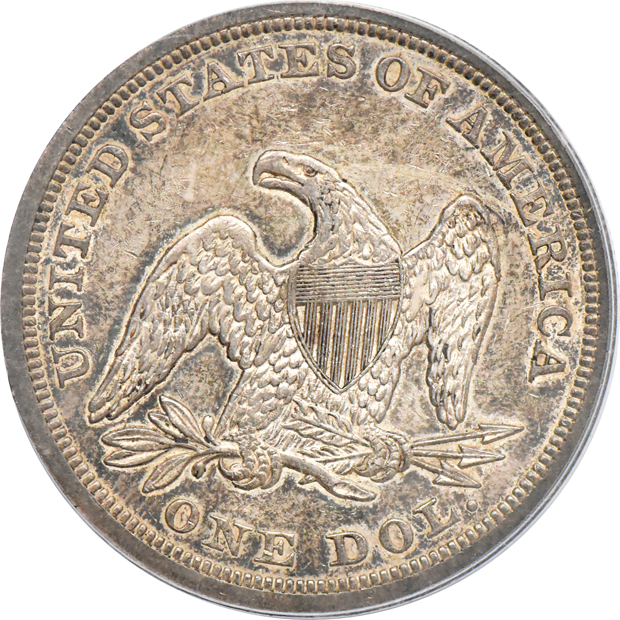 1842 PCGS AU-50