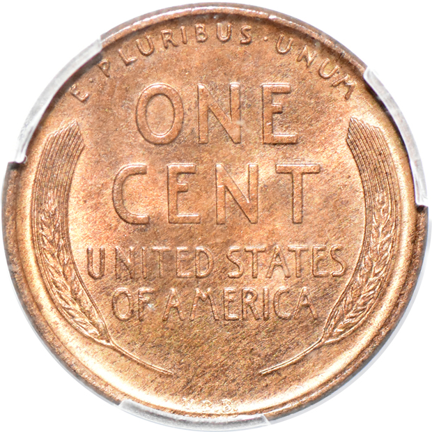 1909-S VDB Lincoln PCGS MS-63RB