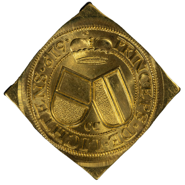 Liechtenstein - 3 ducat Klippe Restrike (C. 1970) - PCGS PL-68