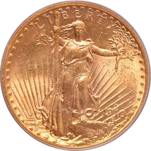 1910-S and 1916-S, both PCGS MS-62