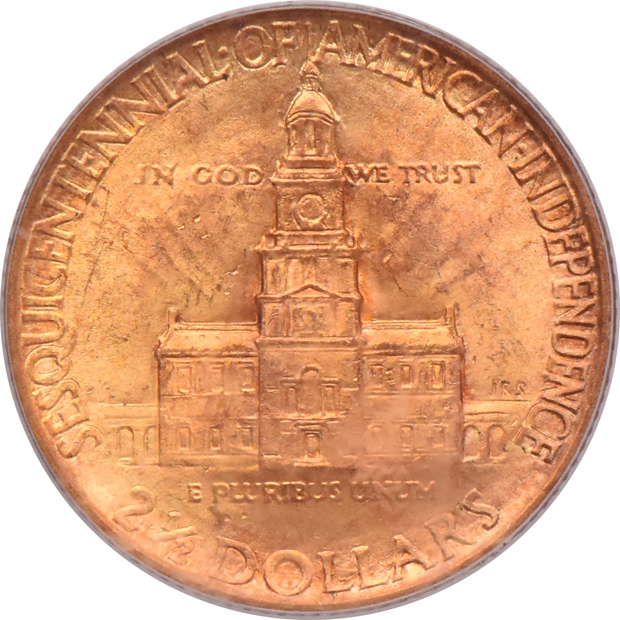1926 $2.50 Sesquicentennial PCGS MS-64