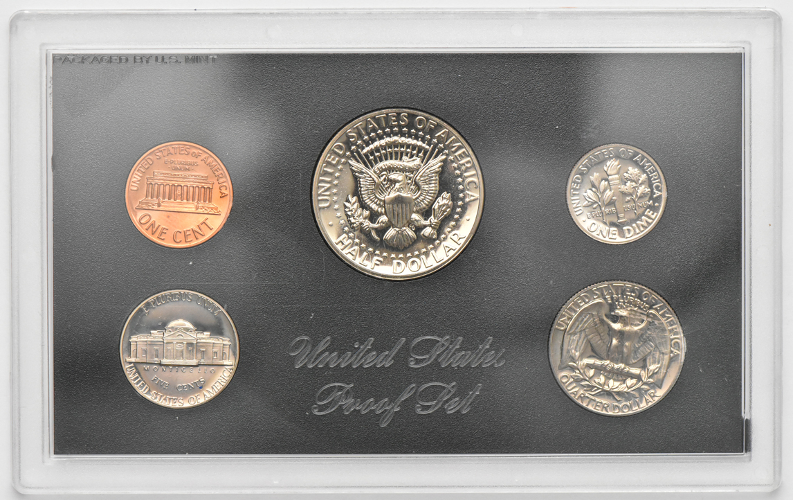1971 no "S" nickel Proof Set