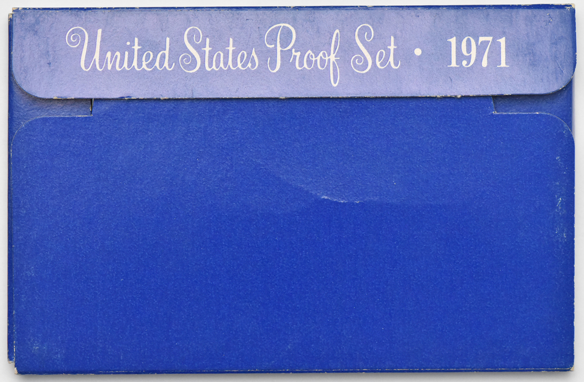 1971 no "S" nickel Proof Set