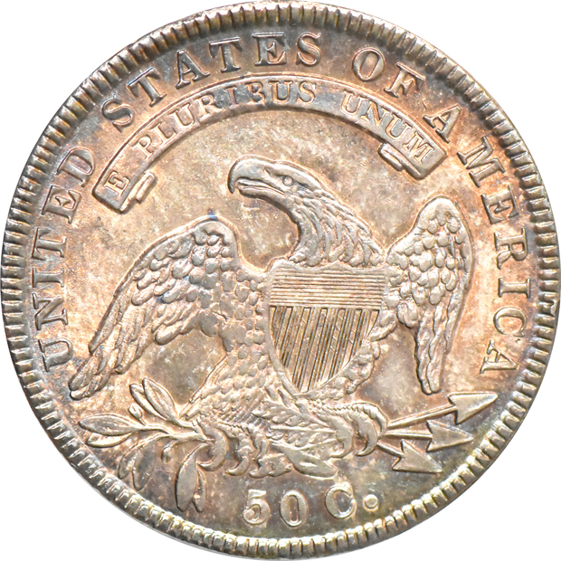 1834 Small Date, Small Letters O-119 AU/wiped