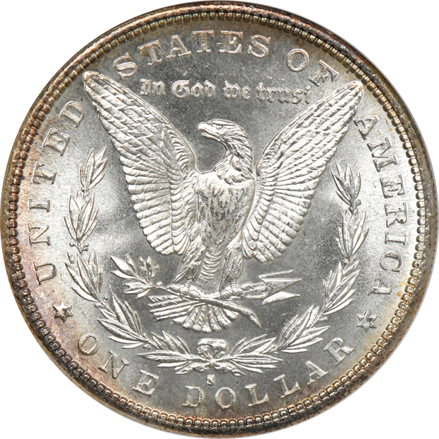 1881-S NGC MS-65 (no line)