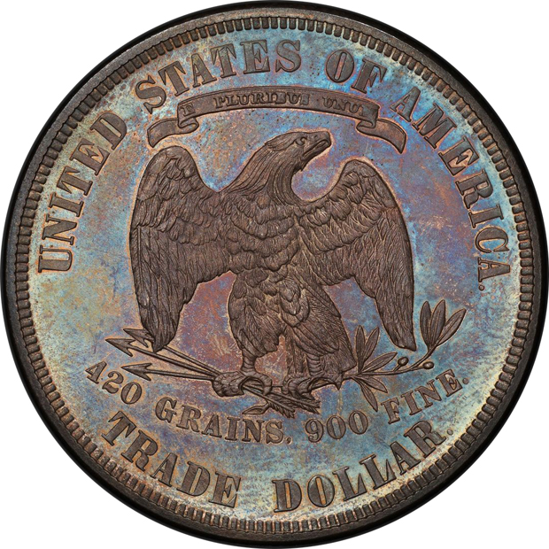 1880 Trade PCGS PR-65