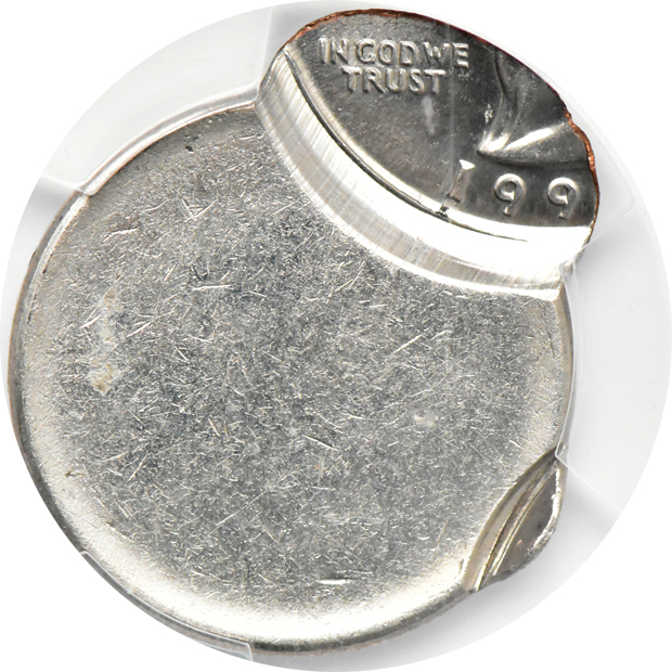 Three error coins certified by PCGS, as described