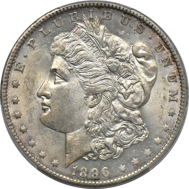 1880-O NGC, and an 1896-O PCGS, both AU-58