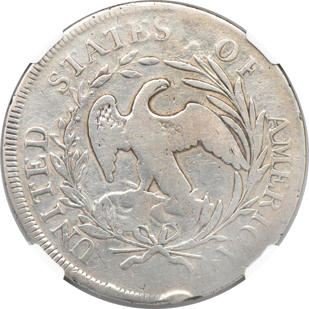 1796 Small Date, Large Letters BB-61, B-4 NGC VG details/polished
