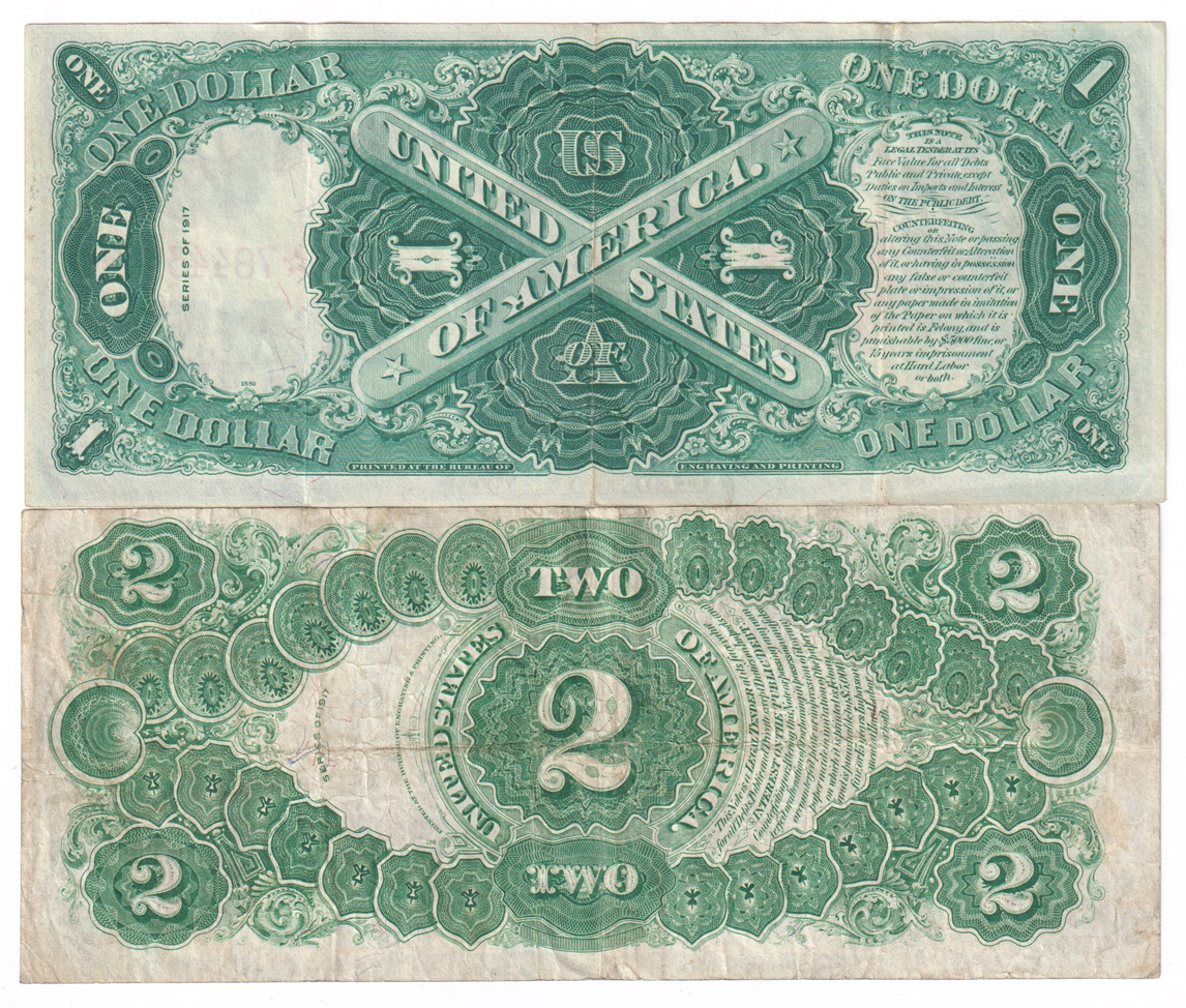 Four Large Type star notes