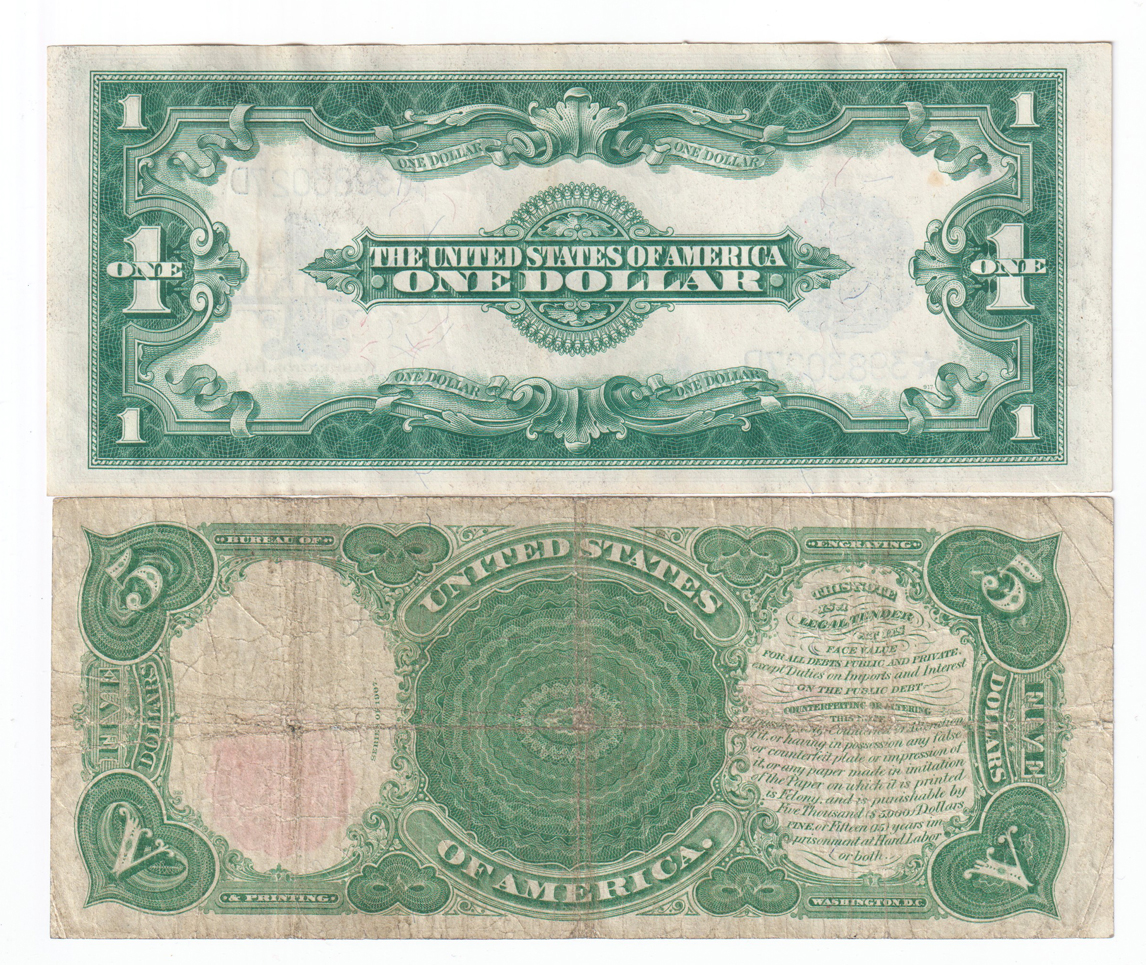 Four Large Type star notes