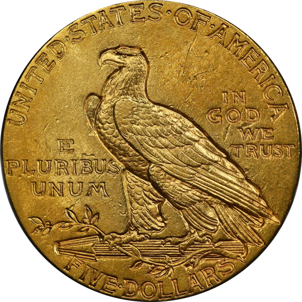 1913 PCGS MS-62 (incorrect PCGS number and denomination on label)