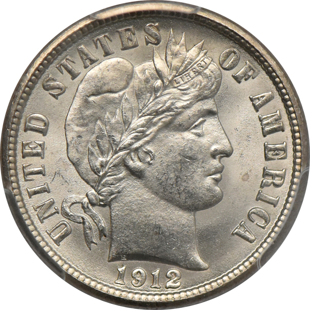 1911 PR-63, and a 1912 MS-64+, both PCGS