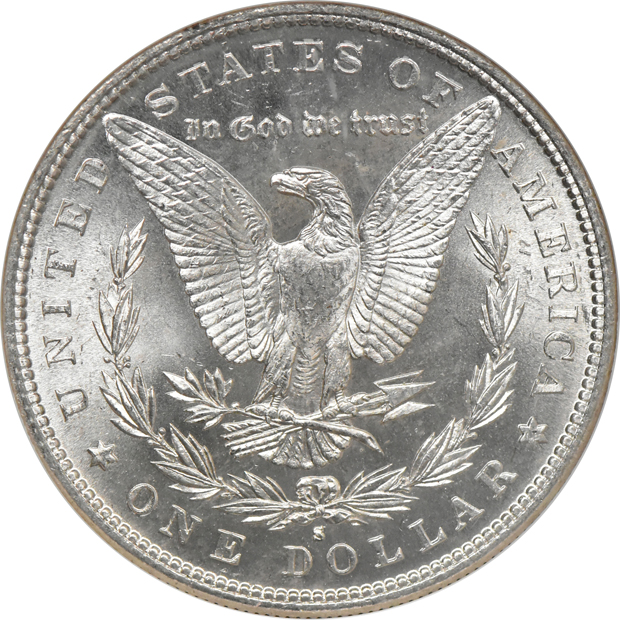 1881-S PCGS, and an 1882-S NGC, both MS-66