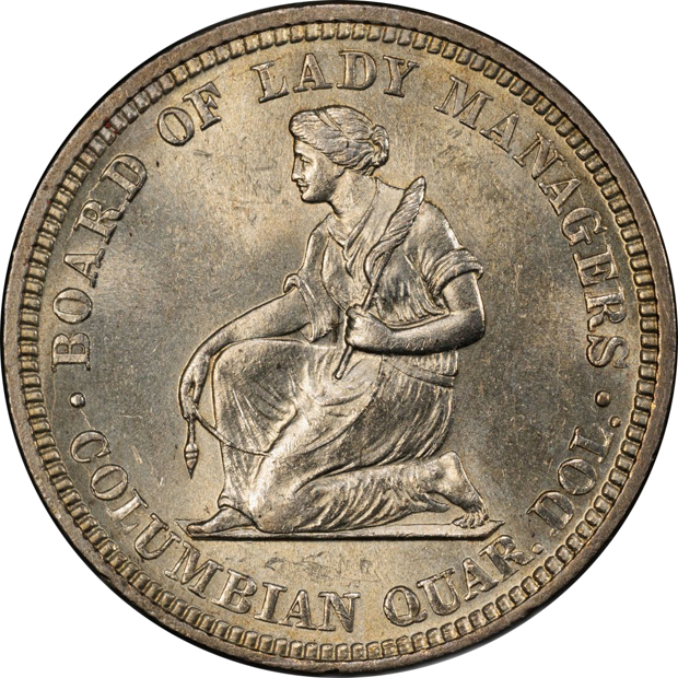 1893 Isabella PCGS MS-63