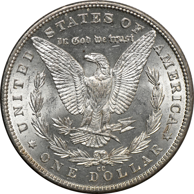 1890-CC AU, and an 1898-S BU