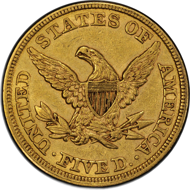 1860 PCGS AU-50