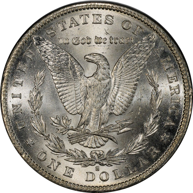 1889-S PCGS MS-64