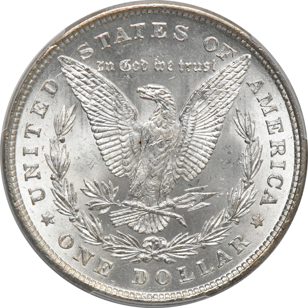 1878 8TF, and an 1889-O, both PCGS MS-63