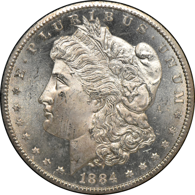 Three 1884-CC GSA NGC MS-64 PL