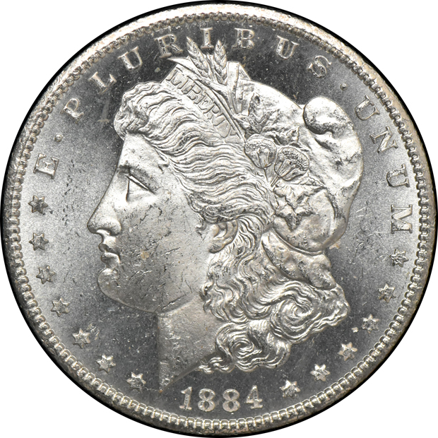 Three 1884-CC GSA NGC MS-64 PL