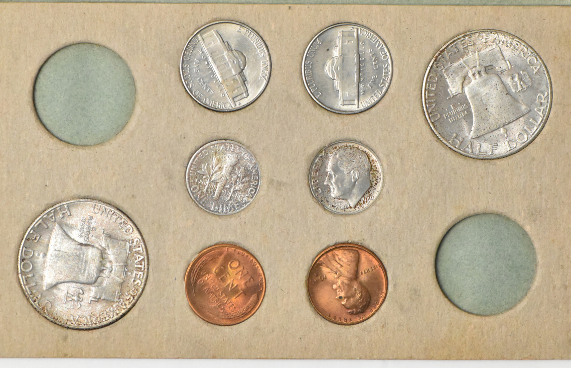 1949, 1951, 1952, 1954, and 1957 Mint Sets