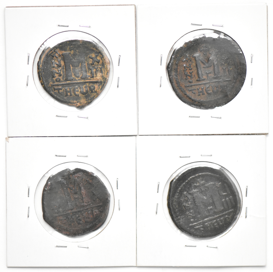 Byzantine Empire - Lot of Eleven folles (40-nummi) 