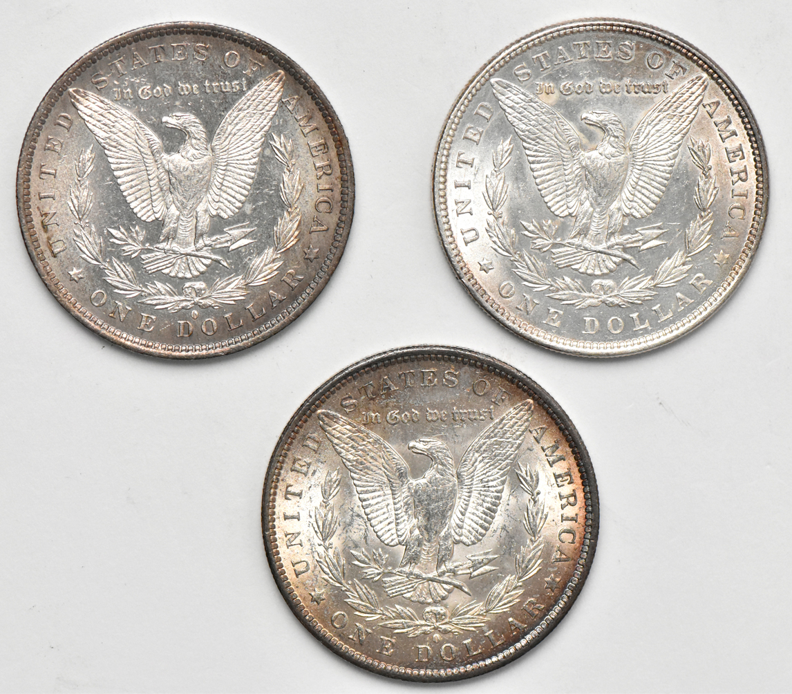 Eight Toned Coins, UNC