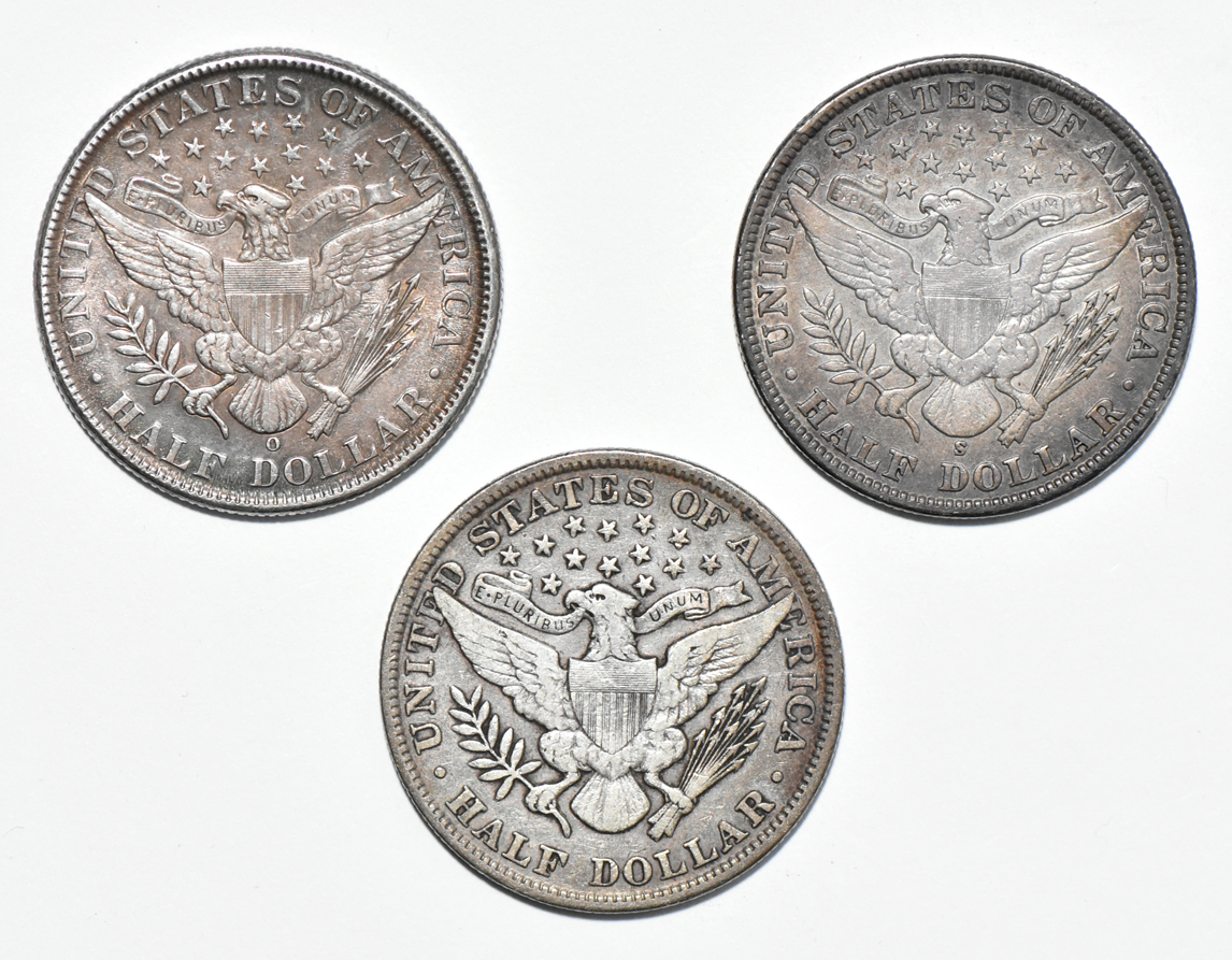 1902, 1907-O, and 1908-S, as described