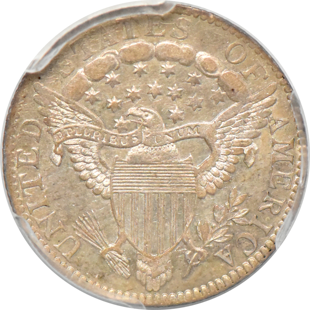 1798 Large 8 PCGS AU-50